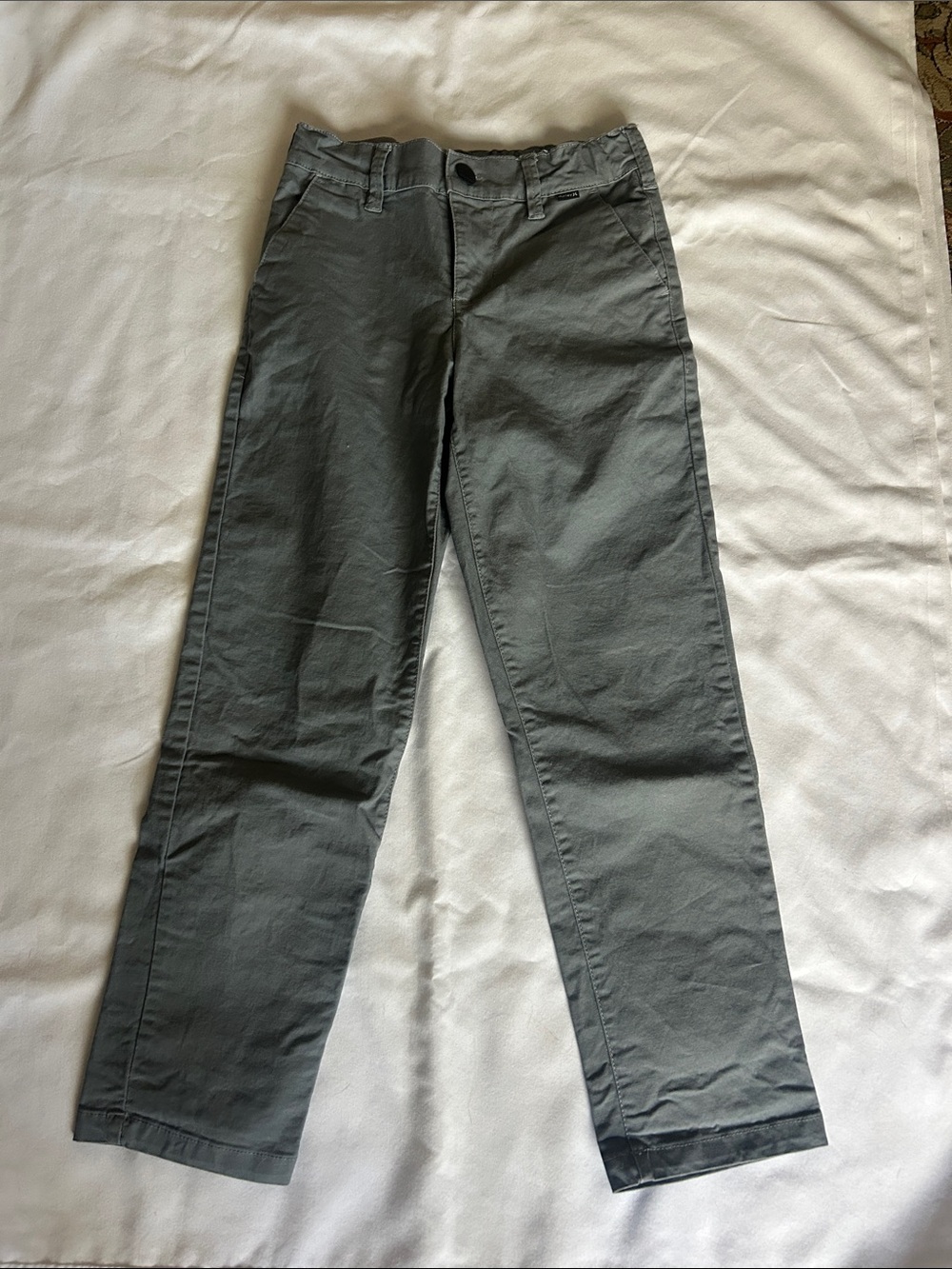 Hurley Boys Gray Green Casual Pants